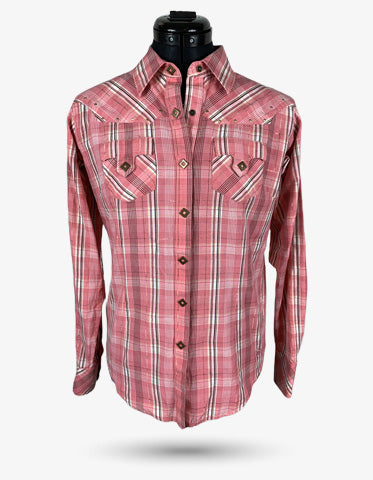 ARIAT Damen Real Vibrant Snap Shirt