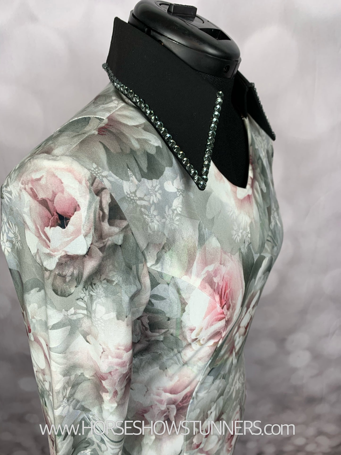 Floral Print Show Shirt S1026