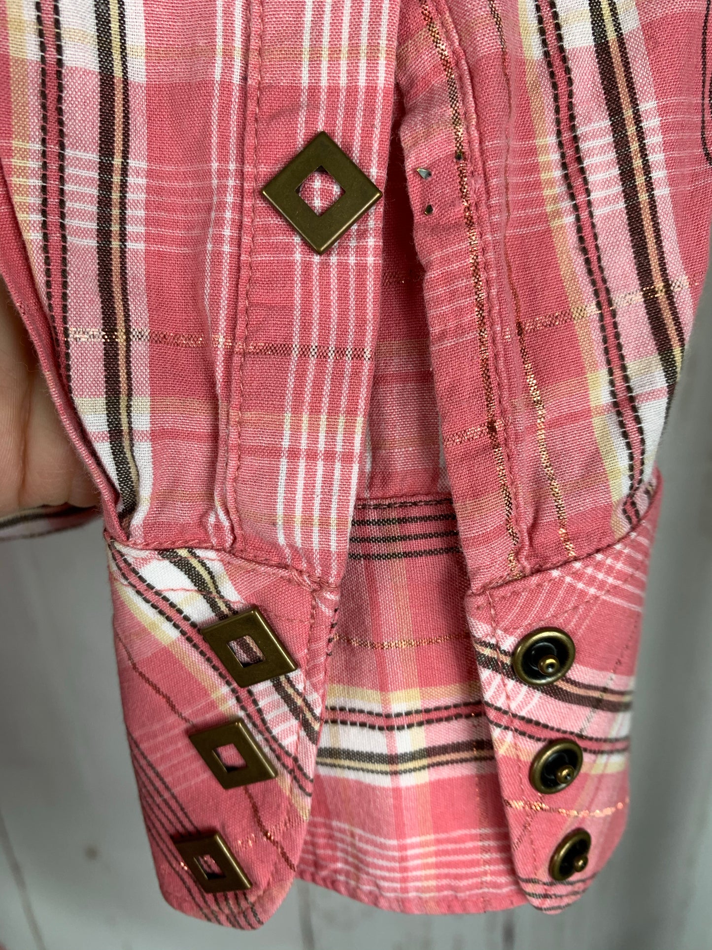ARIAT Damen Real Vibrant Snap Shirt