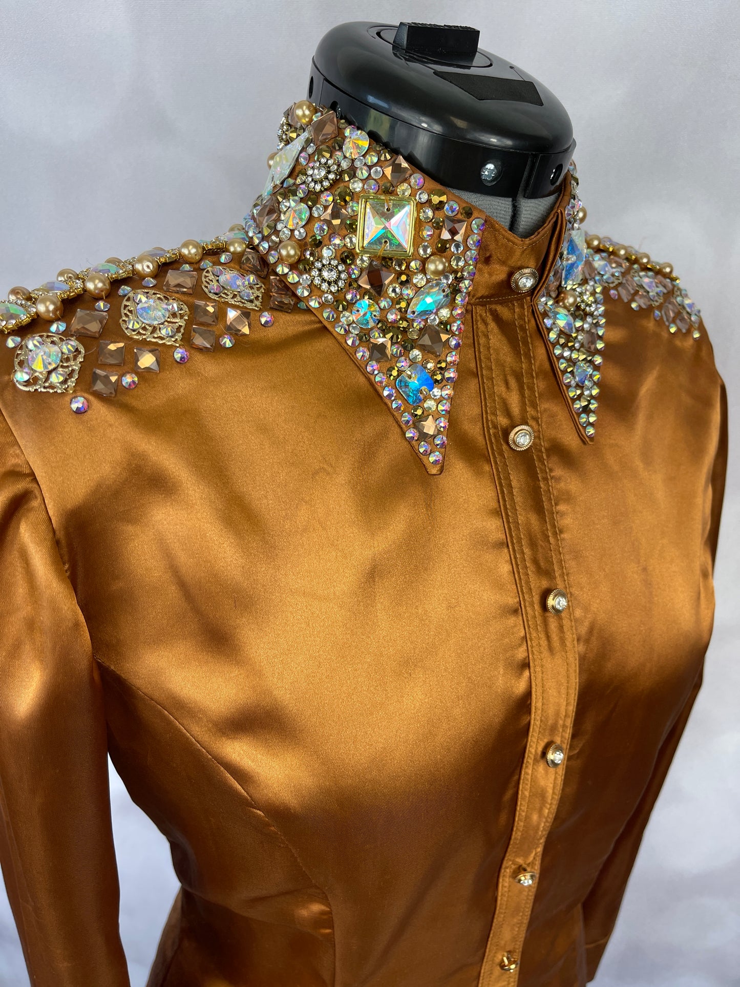 Satin Shirt #1416