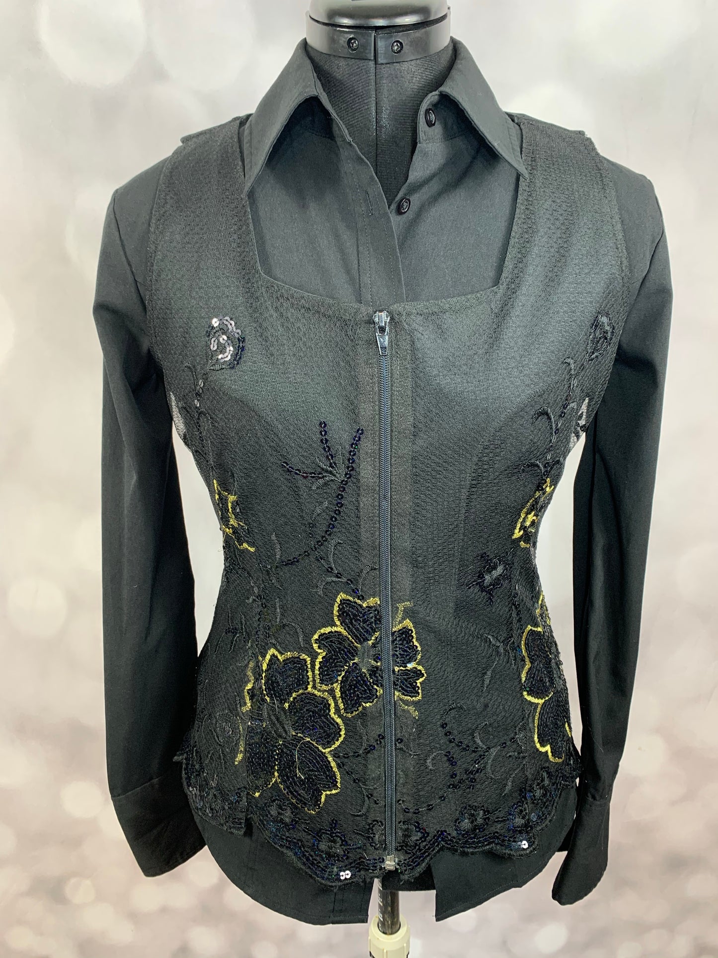 Lace vest #1223