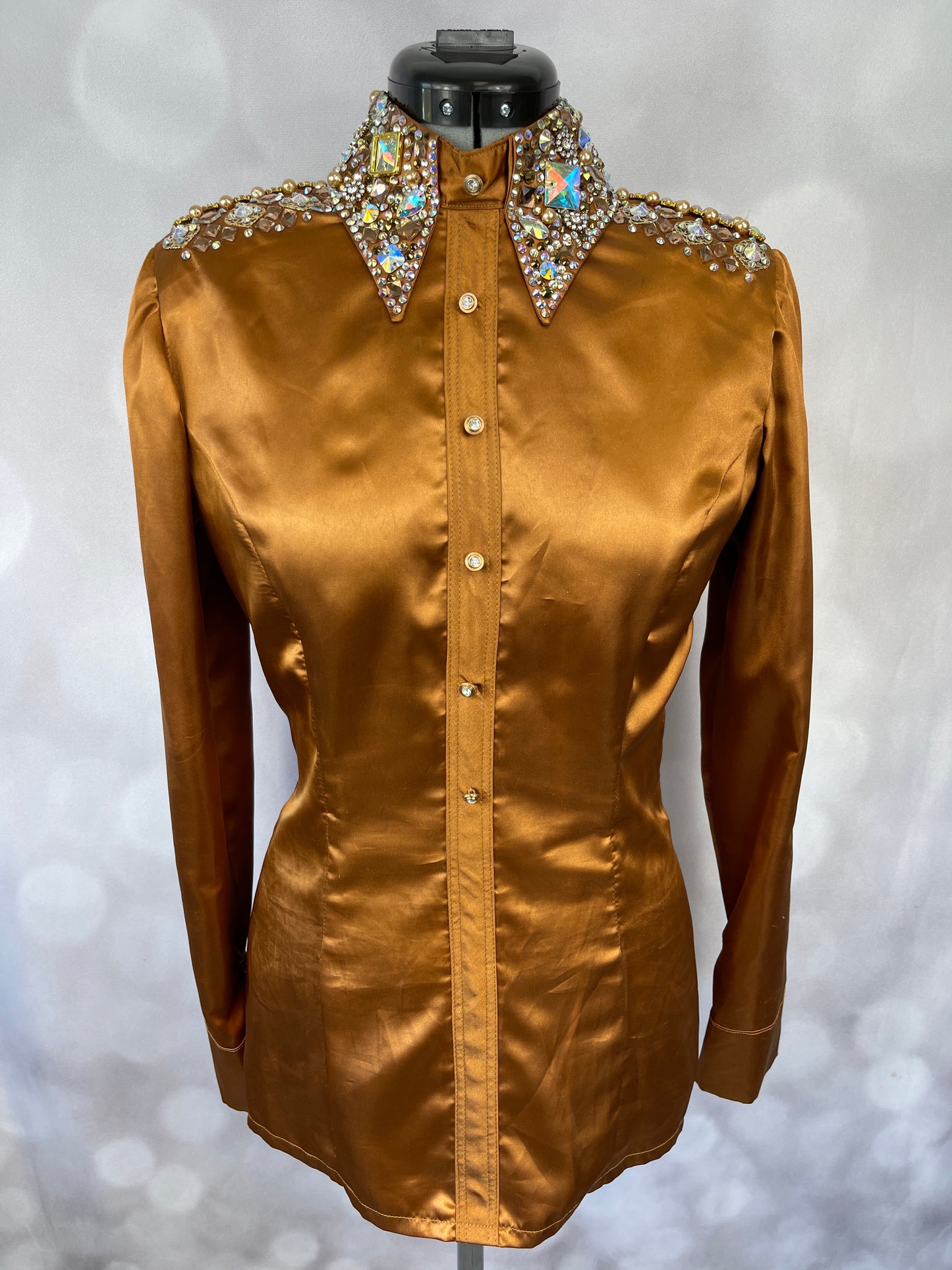 Satin Shirt #1416