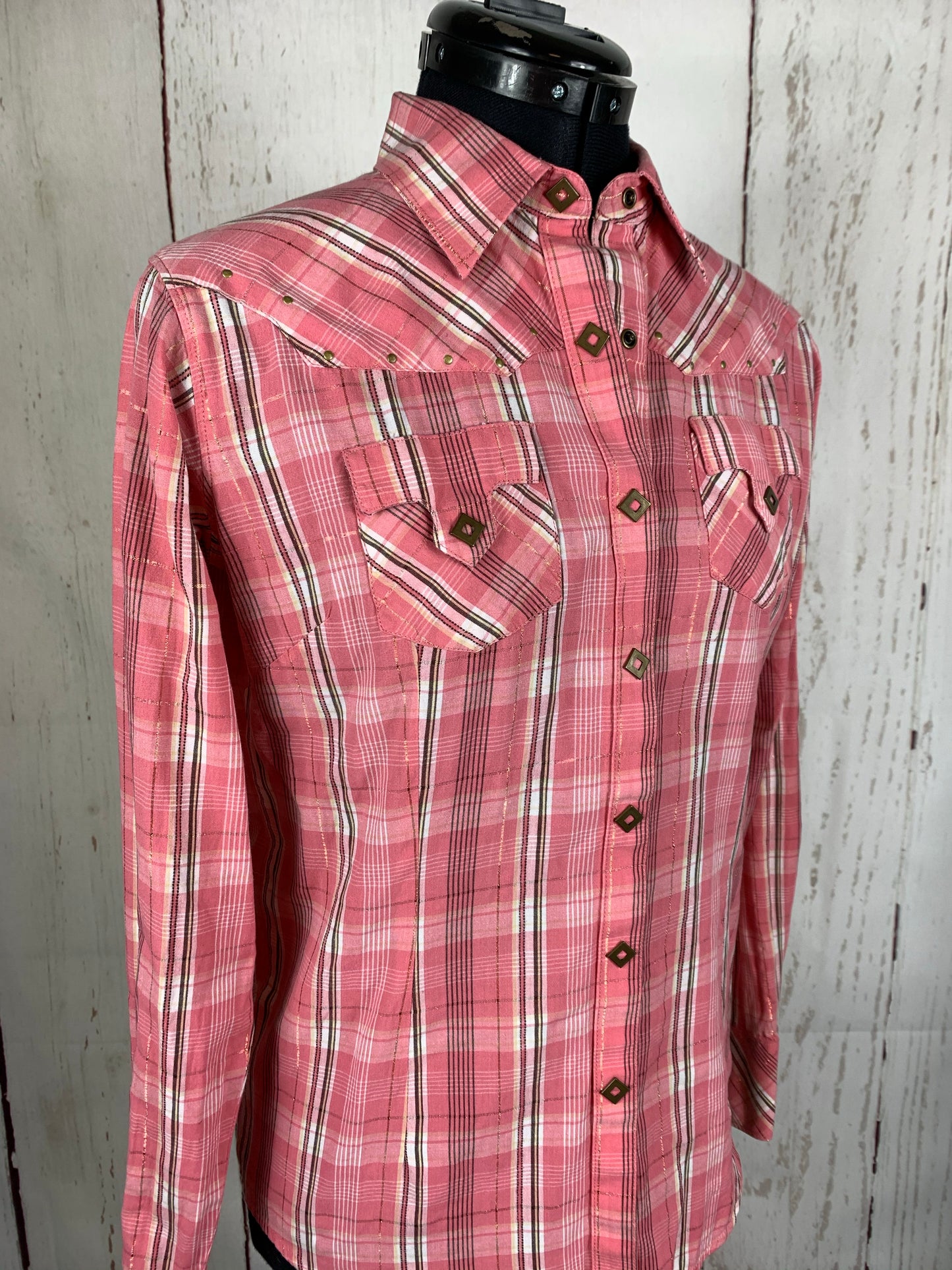 ARIAT Damen Real Vibrant Snap Shirt