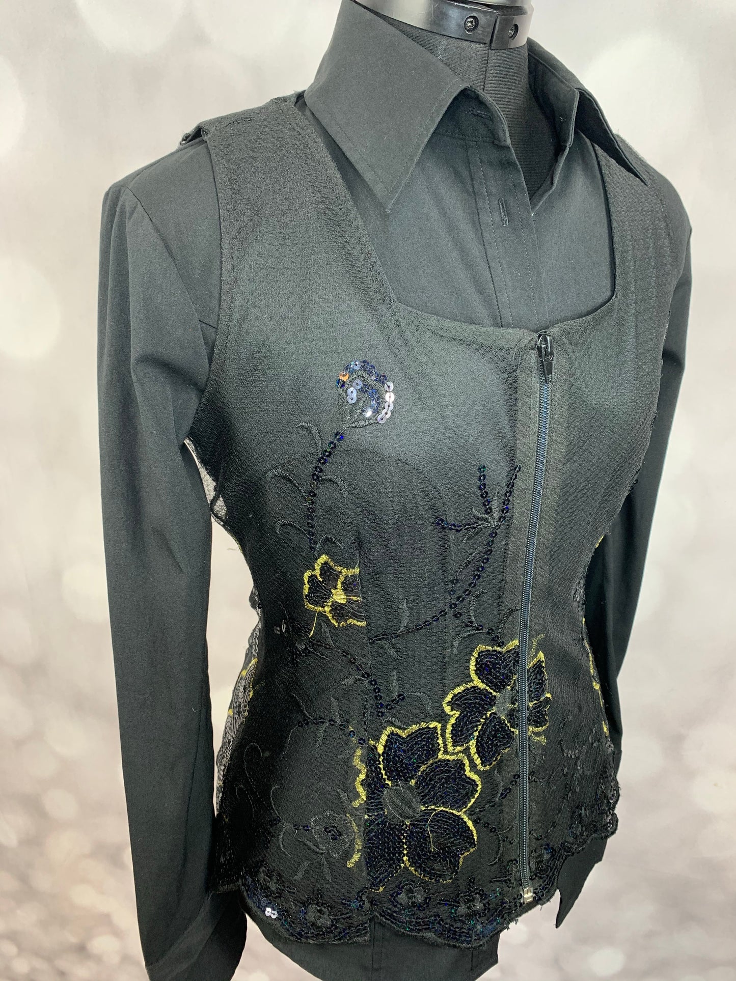 Lace vest #1223