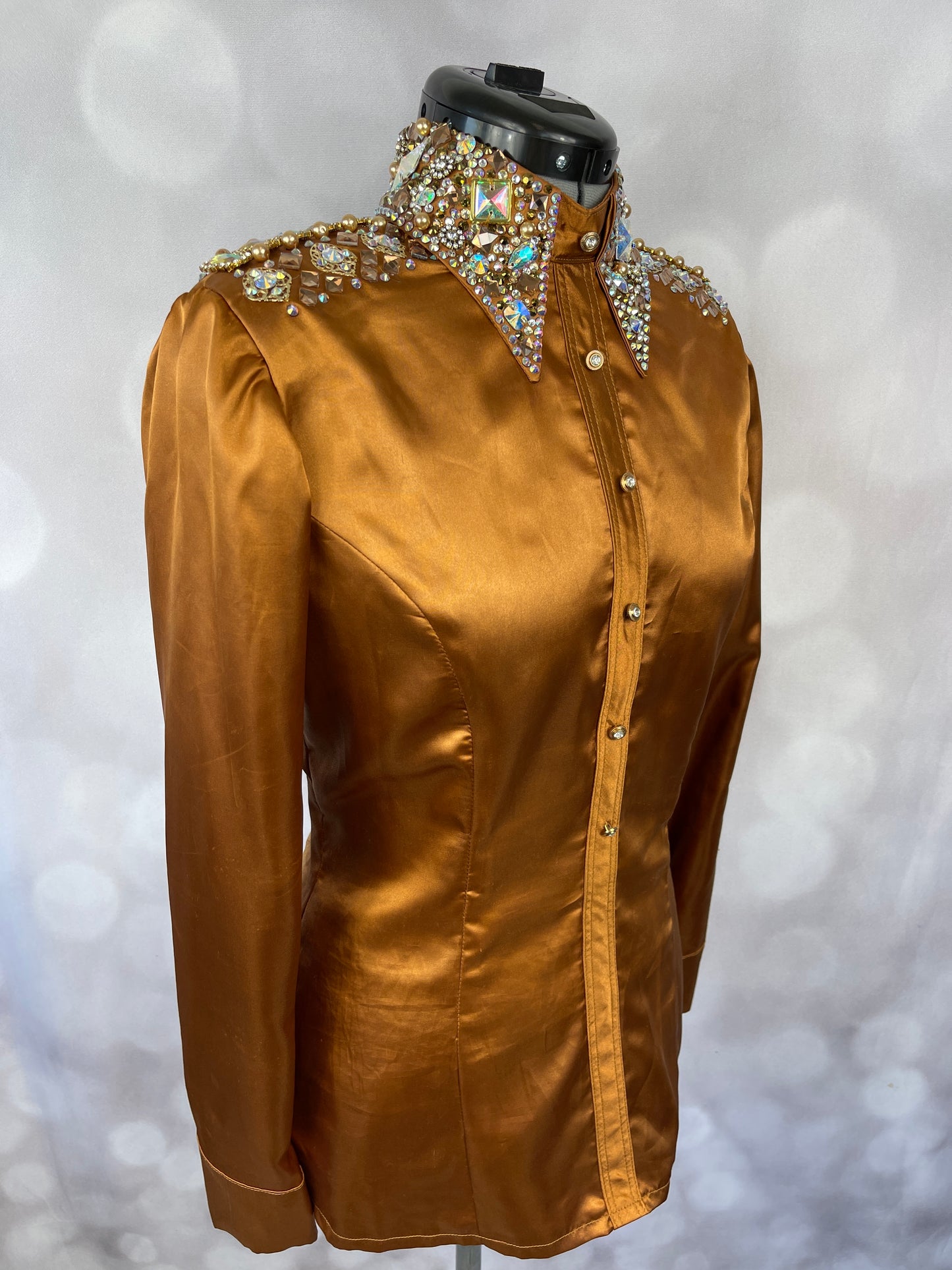 Satin Shirt #1416