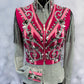 DiReni Show Couture Day Shirt with Bolero # 1957