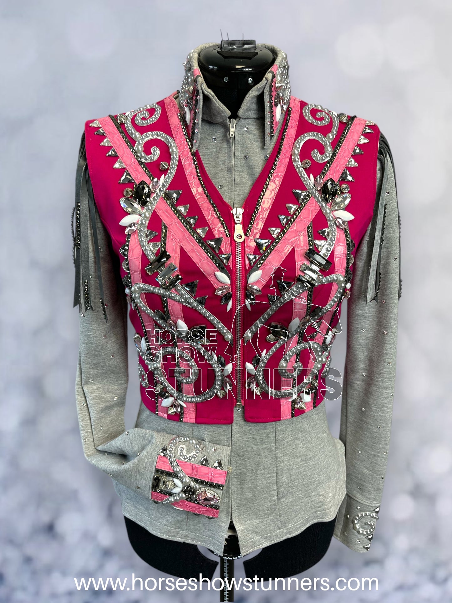 DiReni Show Couture Day Shirt with Bolero # 1957