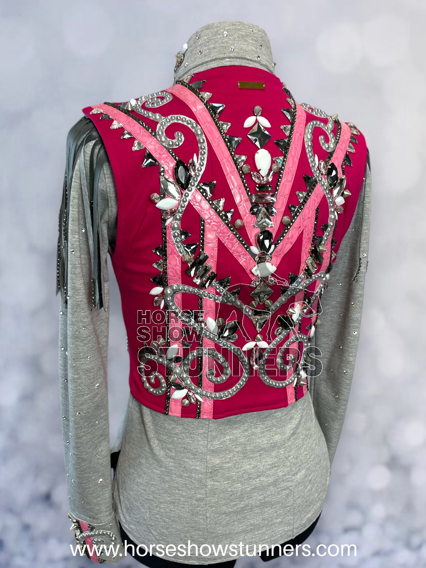 DiReni Show Couture Day Shirt with Bolero # 1957