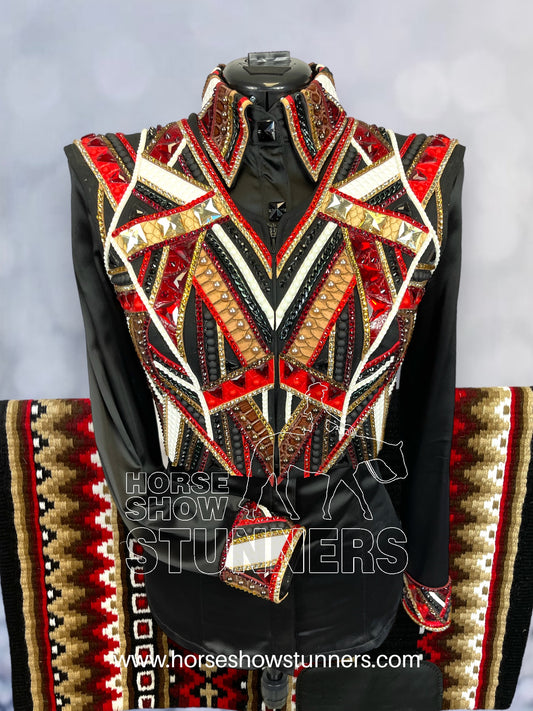 AK Show Clothing Bolero and Day Shirt Set #1827