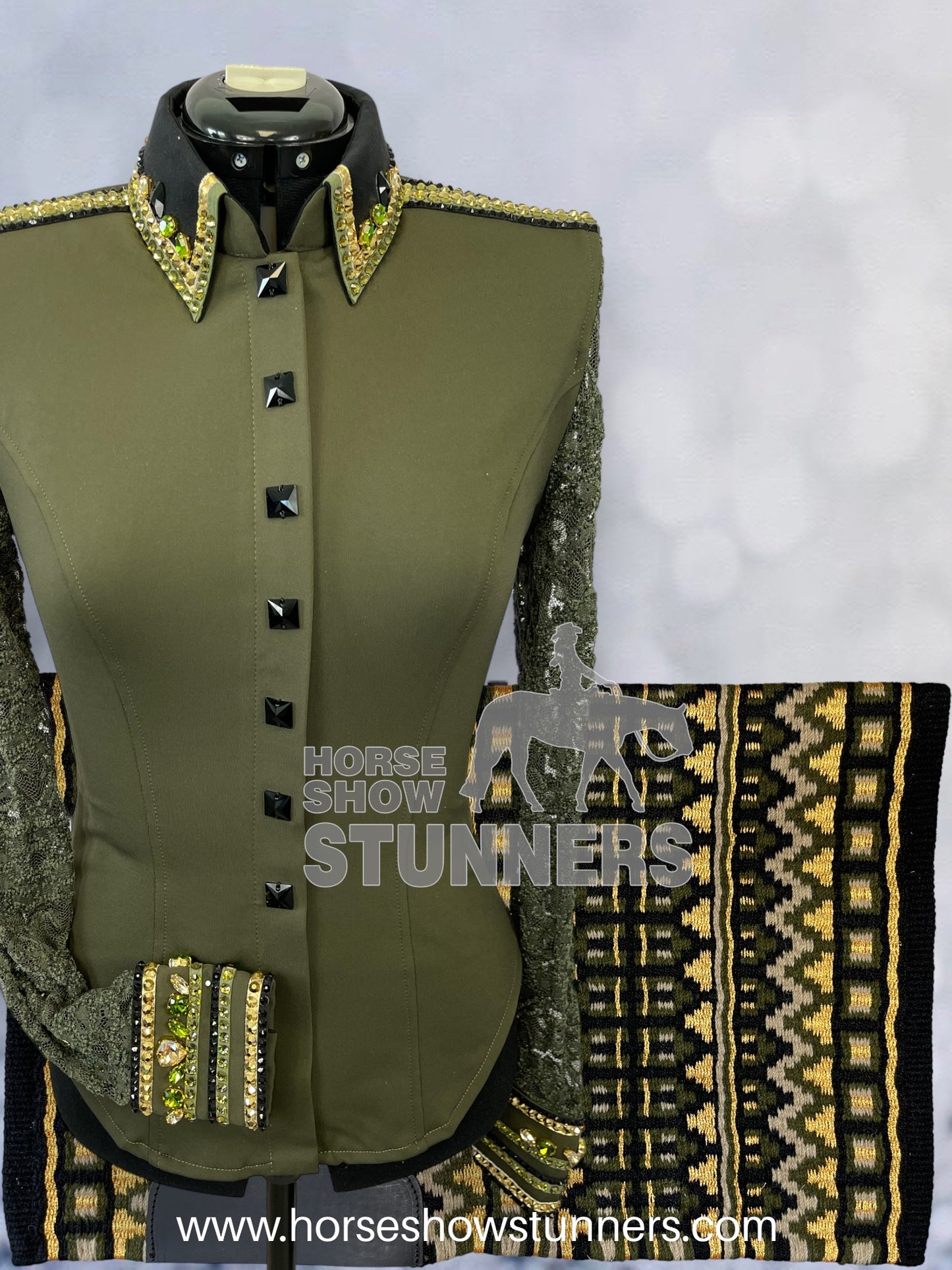 Sapphire Show Apparel Day Shirt SET #1888