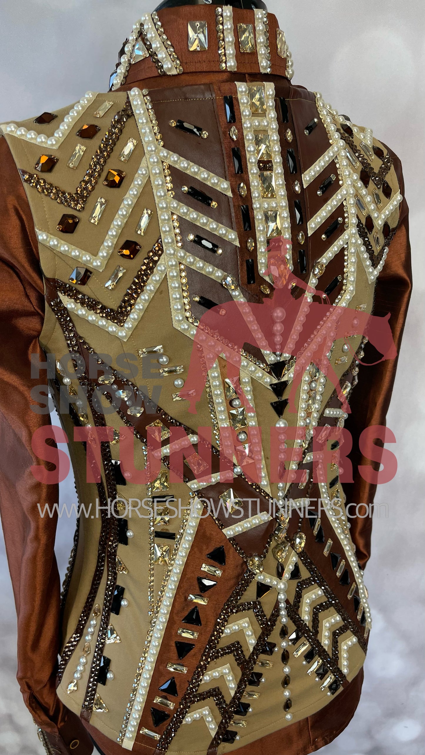 Show Set, vest, blouse #1678