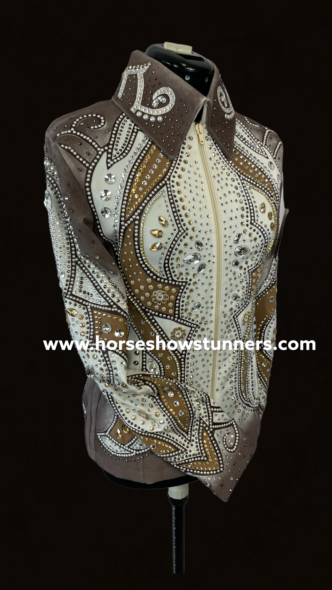 Pre-owned western show jacket #1041
