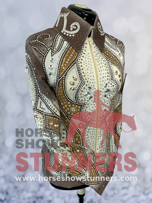 Pre-owned western show jacket #1041