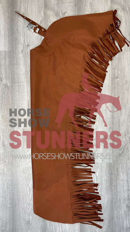 Hobby Horse French Tan 1X X Large Ultrasuede Chaps – Rock & Rail Western  Wear
