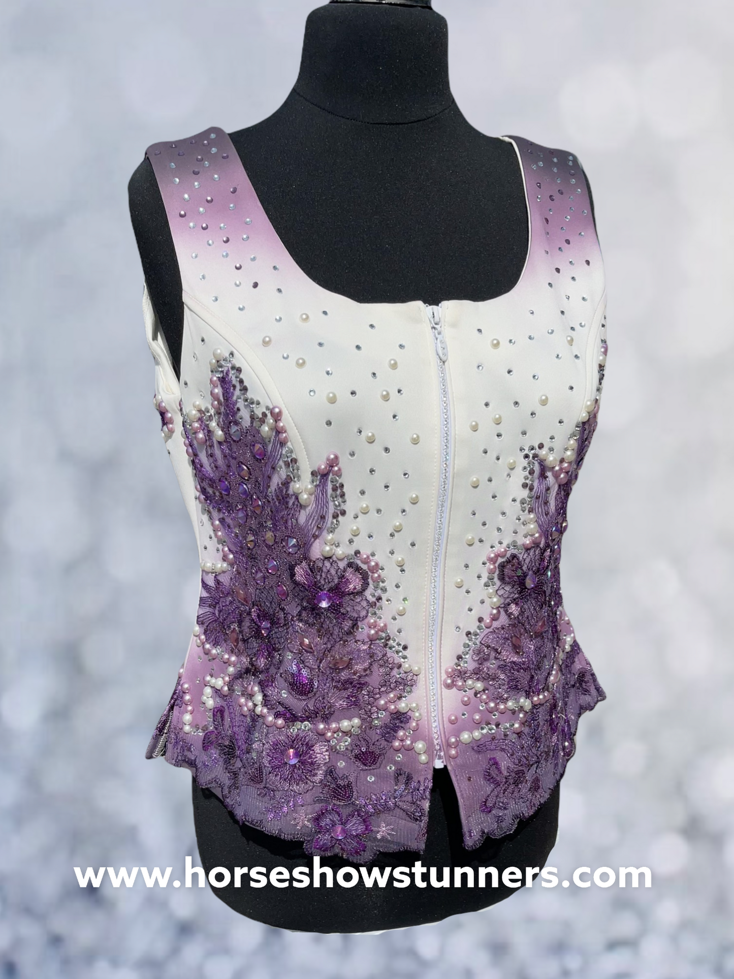 More Glitter More Style Vest #1353